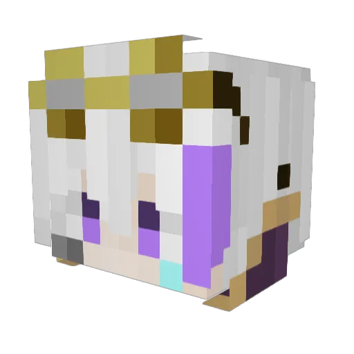madidrawz Minecraft avatar head, 3D render