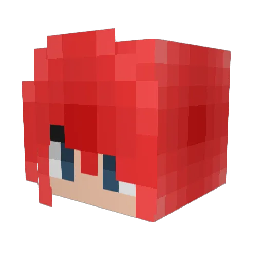 madikaye321 Minecraft avatar head, 3D render