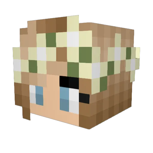 madimoo05 Minecraft avatar head, 3D render