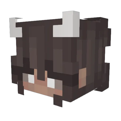 madipatty127 Minecraft avatar head, 3D render
