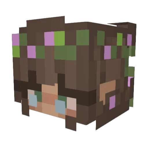 madiphobic69 Minecraft avatar head, 3D render