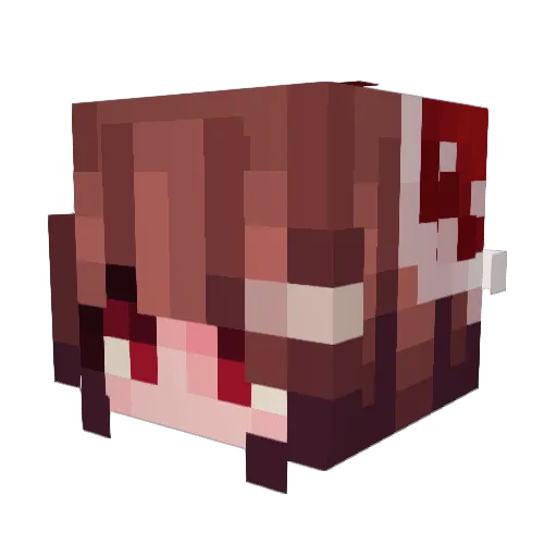 madison_308 Minecraft avatar head, 3D render