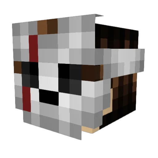 madkillerdog77 Minecraft avatar head, 3D render