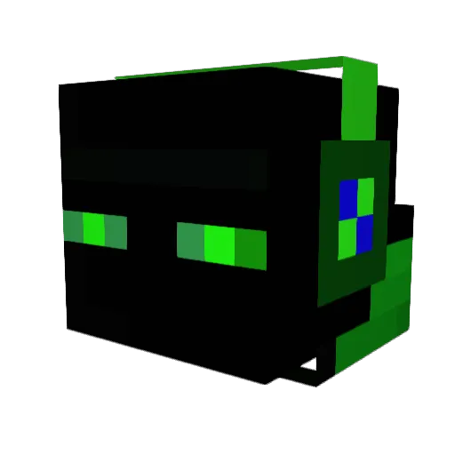 madmandeacon Minecraft avatar head, 3D render