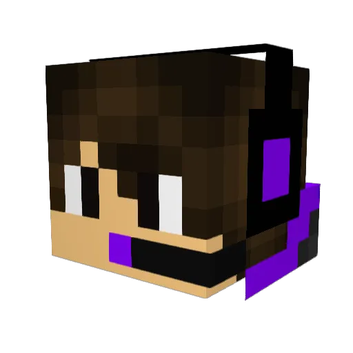 madmango1 Minecraft avatar head, 3D render