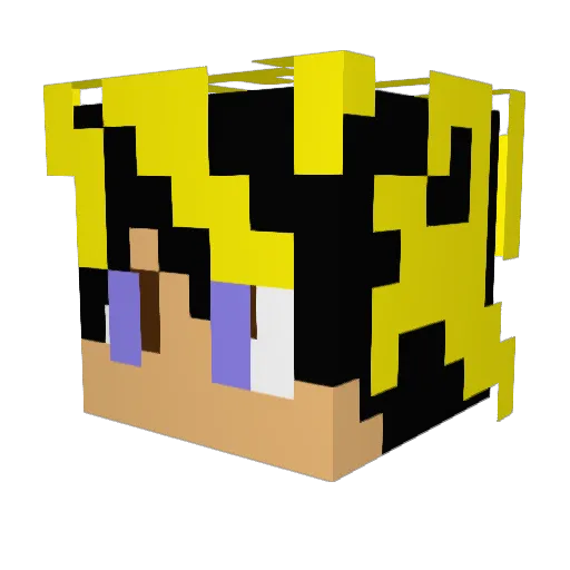 madmatt1507 Minecraft avatar head, 3D render