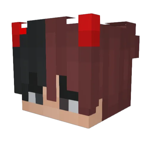 madmaxlis10 Minecraft avatar head, 3D render