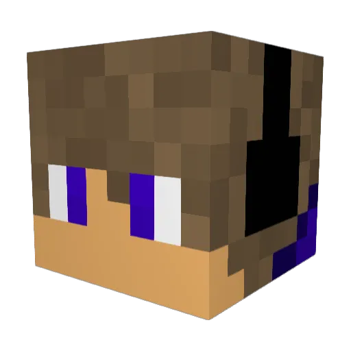 madmike987 Minecraft avatar head, 3D render