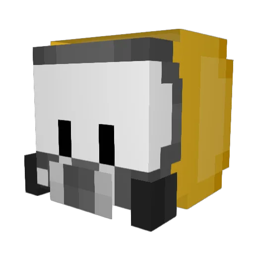 madmonky2623 Minecraft avatar head, 3D render