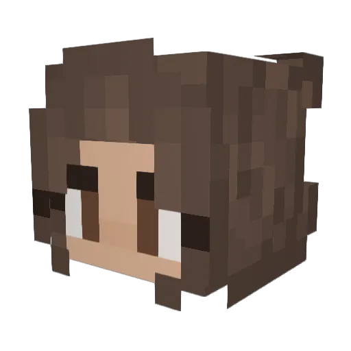 madmor06 Minecraft avatar head, 3D render