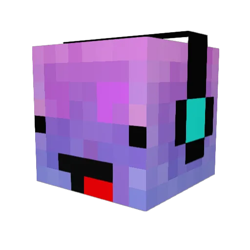 madmoron321 Minecraft avatar head, 3D render