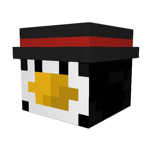 madness_miner Minecraft avatar head, 3D render