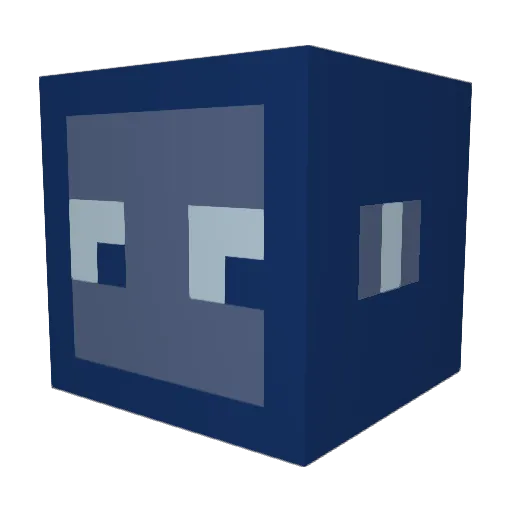 madnightmoon Minecraft avatar head, 3D render