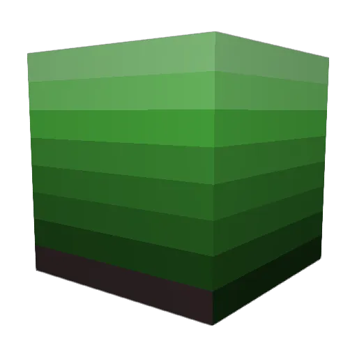 madoui Minecraft avatar head, 3D render
