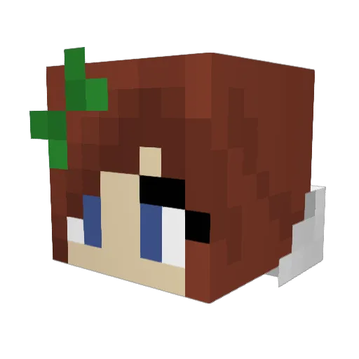 madrhetoric31 Minecraft avatar head, 3D render