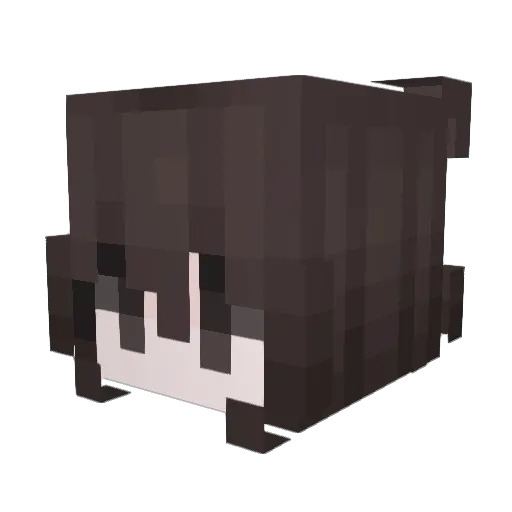 mads777777 Minecraft avatar head, 3D render