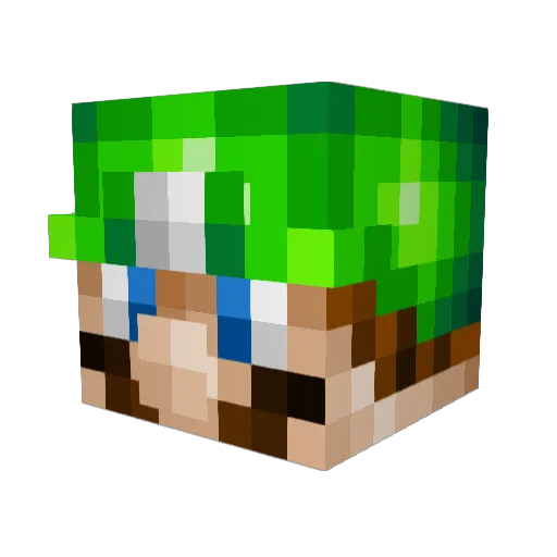 madskjelstrup98 Minecraft avatar head, 3D render