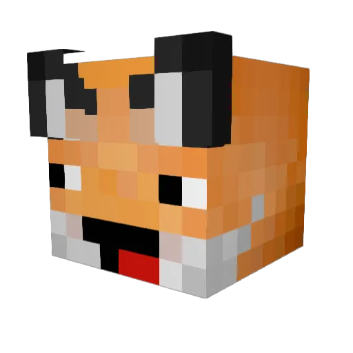 madsthekiller Minecraft avatar head, 3D render