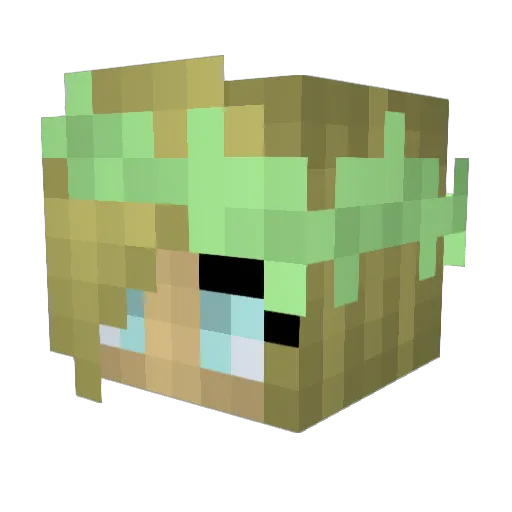 mady91 Minecraft avatar head, 3D render