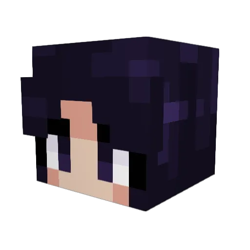 madzia95 Minecraft avatar head, 3D render