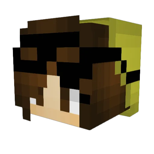 madzo2000 Minecraft avatar head, 3D render