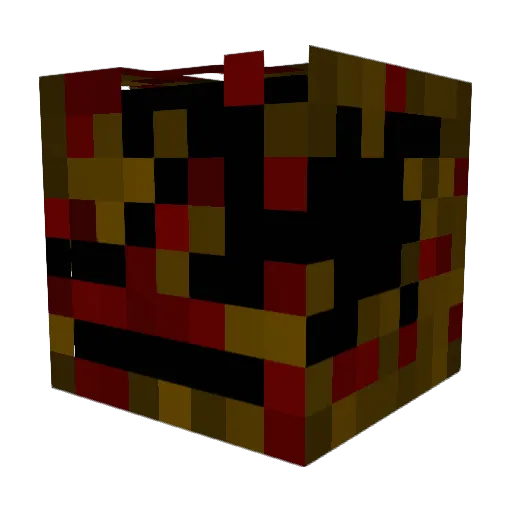 maegbs Minecraft avatar head, 3D render