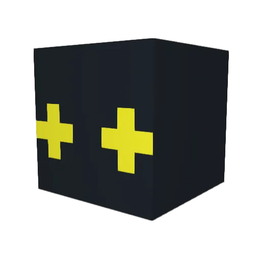 maegle Minecraft avatar head, 3D render