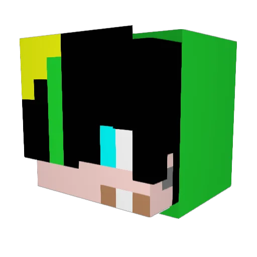 maehea59 Minecraft avatar head, 3D render