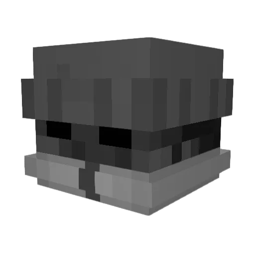 maelistcool Minecraft avatar head, 3D render