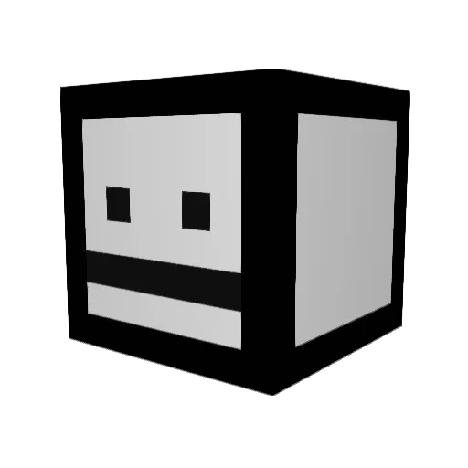 maes_pils Minecraft avatar head, 3D render
