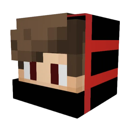 maestrogg Minecraft avatar head, 3D render