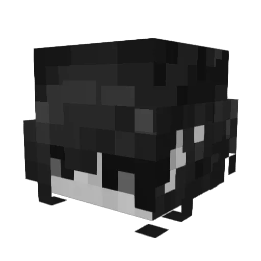 maeyrre Minecraft avatar head, 3D render