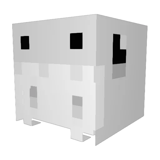 mafia1717 Minecraft avatar head, 3D render