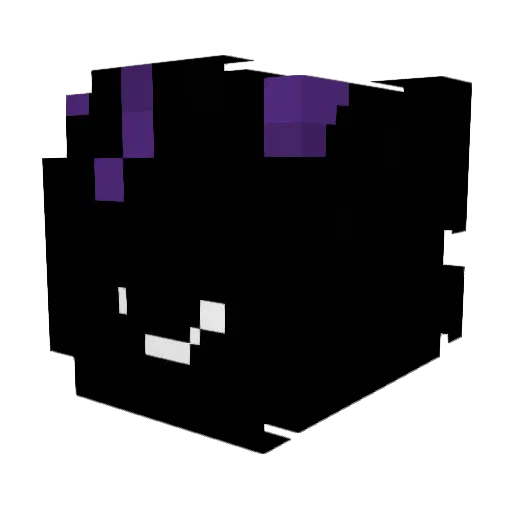 mafznz Minecraft avatar head, 3D render