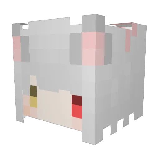 mag1hunter Minecraft avatar head, 3D render