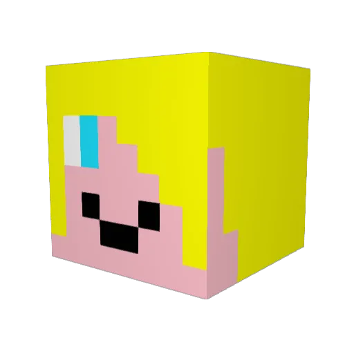 mage2236 Minecraft avatar head, 3D render