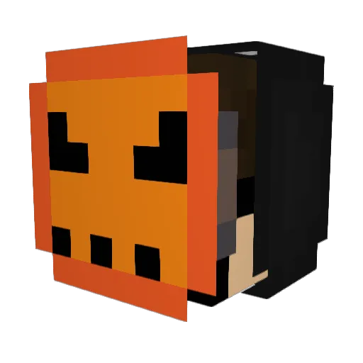 maggboy Minecraft avatar head, 3D render