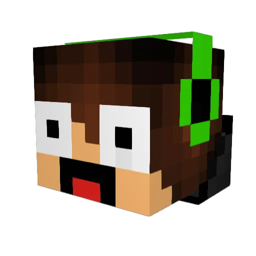 maggi_feudingen Minecraft avatar head, 3D render