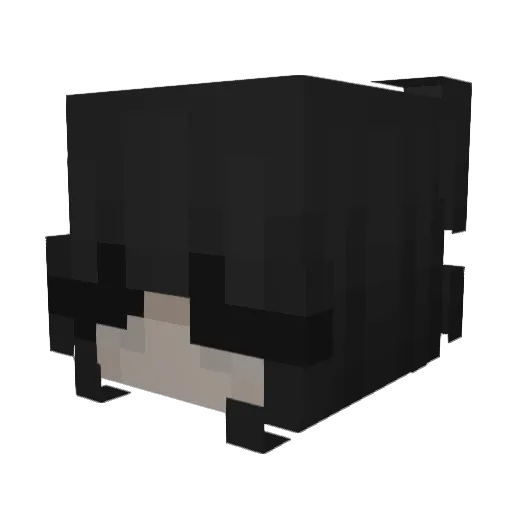 maggie534 Minecraft avatar head, 3D render