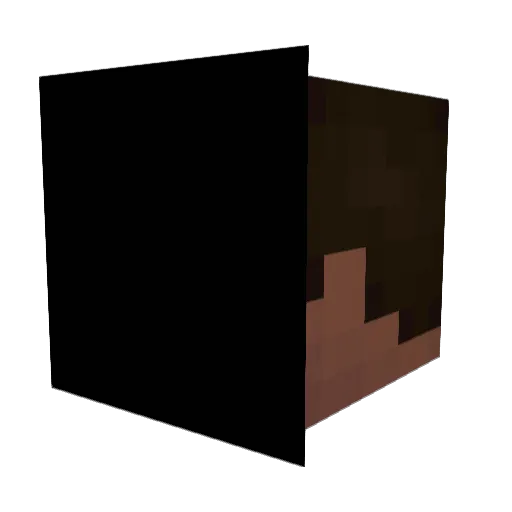 maggotreal Minecraft avatar head, 3D render