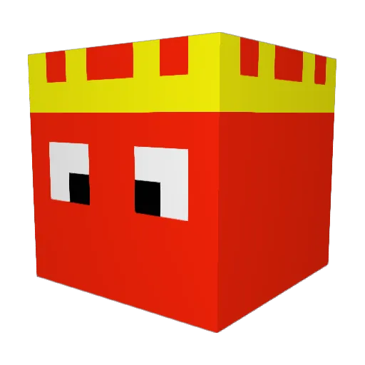 maggystein Minecraft avatar head, 3D render
