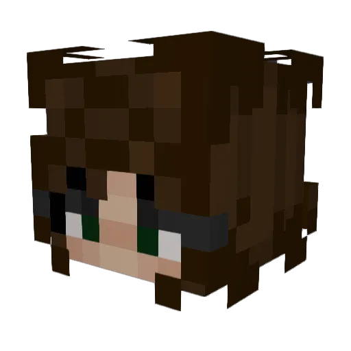 maggzzss Minecraft avatar head, 3D render