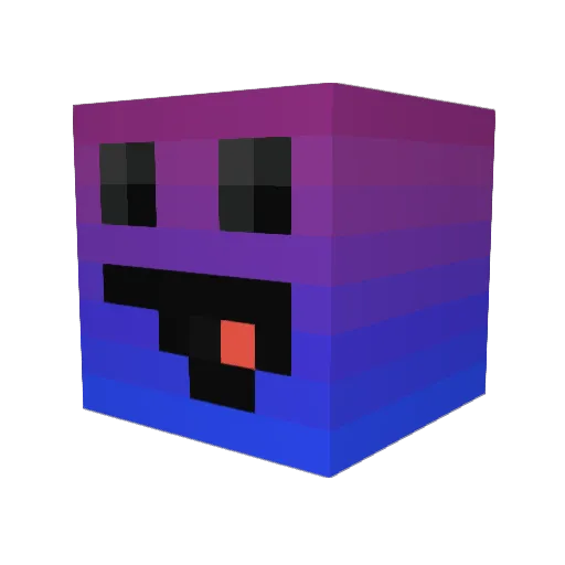magic_potato Minecraft avatar head, 3D render