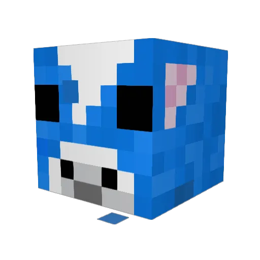 magicalmoosh67 Minecraft avatar head, 3D render