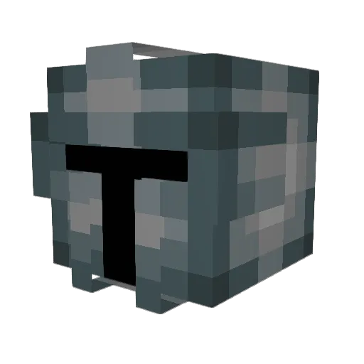 magicgloves Minecraft avatar head, 3D render