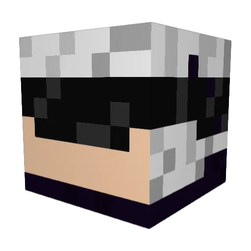 magicman589 Minecraft avatar head, 3D render