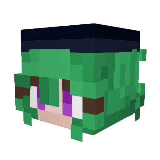 magicmeteor57 Minecraft avatar head, 3D render