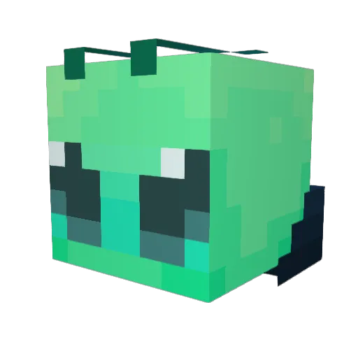 magicoreo Minecraft avatar head, 3D render