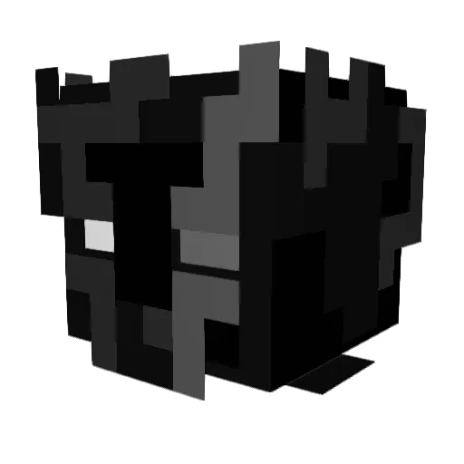 magicown77 Minecraft avatar head, 3D render