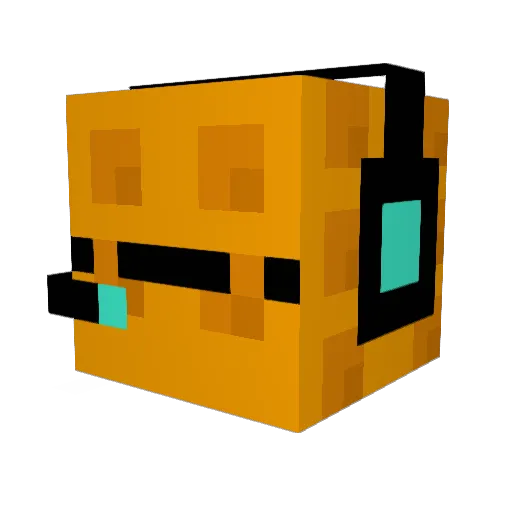 magicrobe0 Minecraft avatar head, 3D render